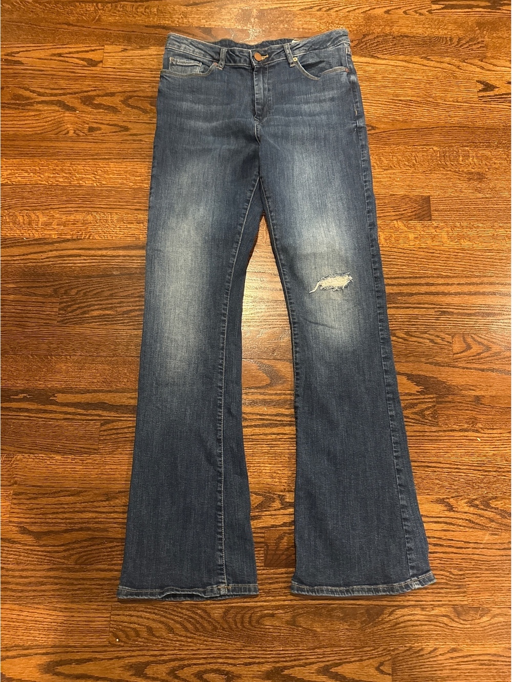 BlankNYC The Hoyt High Rise Mini Flare Size 30